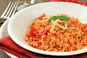 Preparación risotto toscana